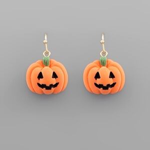 Clay Halloween Theme Earrings